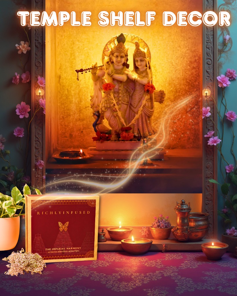Temple Shelf Decor